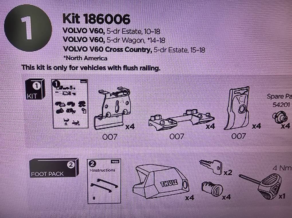 Portapacchi: Thule Kit 186006 – Usato da Zürich venduto da bustagrip 1
