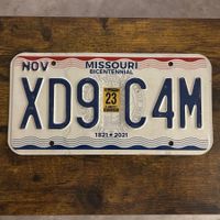 🇺🇸 U.S. Autoschild, Missouri XD9 C4M - ORIGINAL