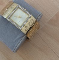 Elegante Guess Damenuhr, Goldfarben