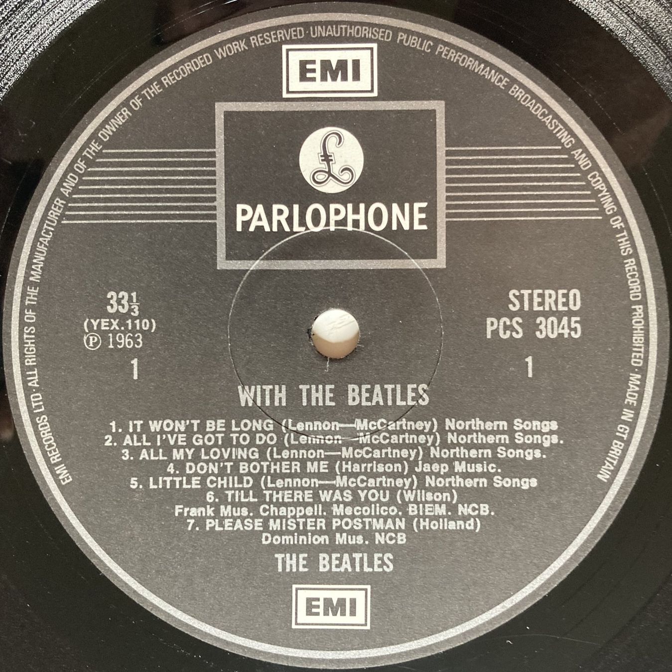 Dischi in vinile: BEATLES - WITH THE BEATLES – Usato da Bottens venduto da hotter-than-hell 2