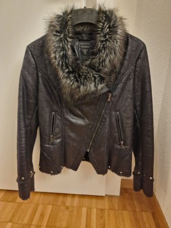 Guess Damen Jacke Gr. L, Schwarz