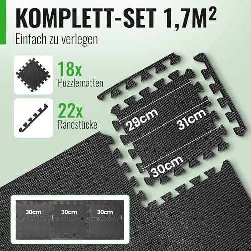 Tappetini fitness: Bodenschutzmatte Sets 30x30cm oder 60x60cm extra dicke – Nuovo e nell'imballaggio originale da Hundwil venduto da pac_6jh8 3