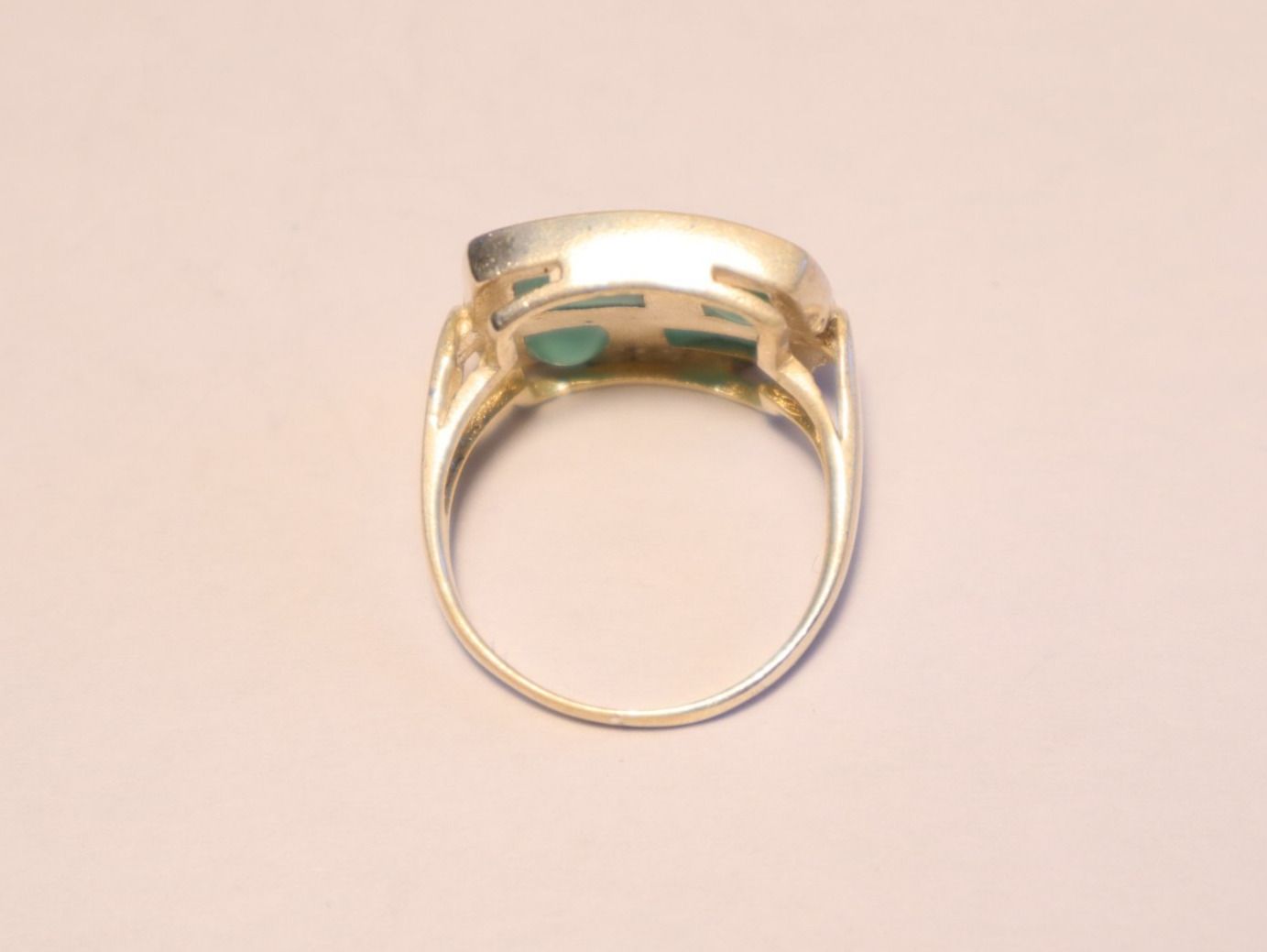Anelli: Silberring mit Türkis Gr. 56 1/2 Vintage Statement Ring Boho – Usato da Baden venduto da TellsKuchenhaus 6