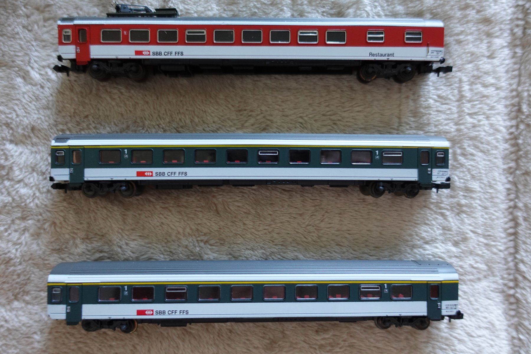 SBB/CFF/FFS Trains électriques: 7 SBB Wagen – D'occasion à rorschach par Babsi64