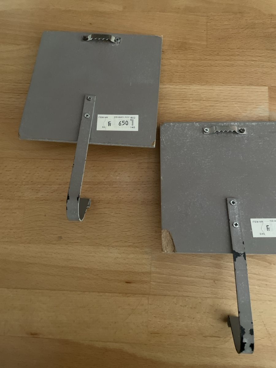 Quincaillerie: 2x Wandhaken shabby chic  – D'occasion à Holderbank AG par Hallo104 4