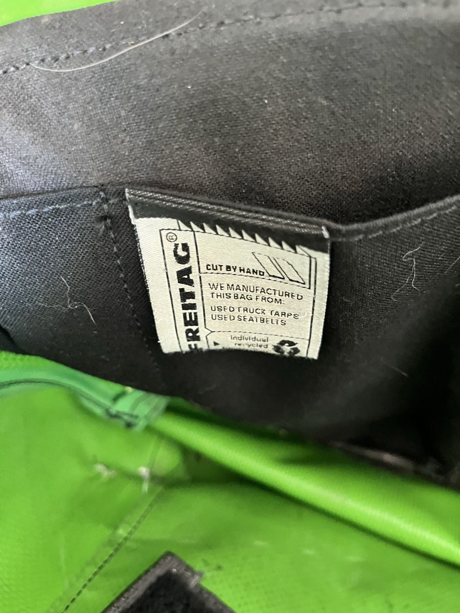 Freitag Sacs à dos: Freitag Backpack green good condition  – D'occasion à Lausanne par Danash 8