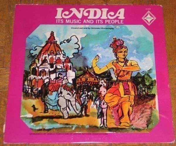 Christobel Weerasinghe India Its Music Indische Musik LP (Gebraucht