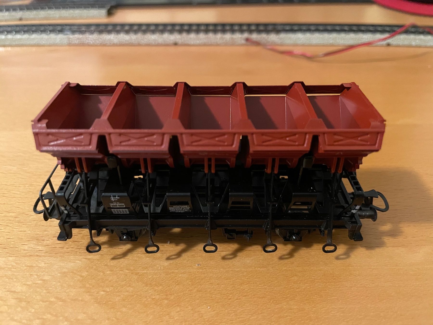 Märklin Modellini di ferrovie: Märklin 4635 Muldenkippwagen – Nuovo e nell'imballaggio originale da Baden venduto da albi86