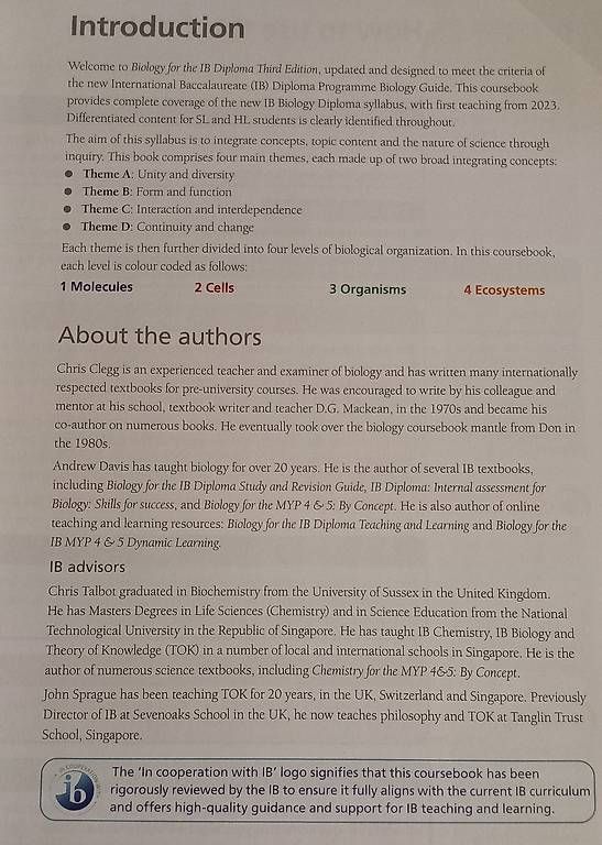 Bücher: BIOLOGY 3.Edition – Gebraucht aus Elsau von wal_g7zn 2
