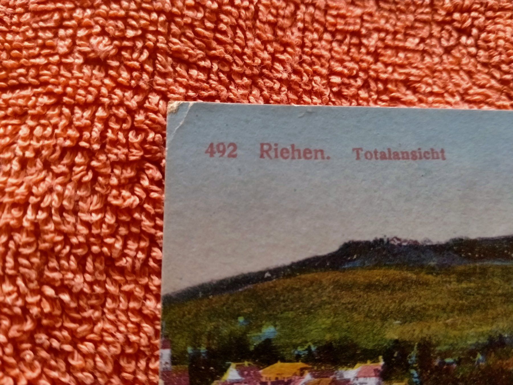 Cartes postales: AK Riehen Totalansicht Basel – D'occasion à Küssnacht am Rigi par cartolina-1 1