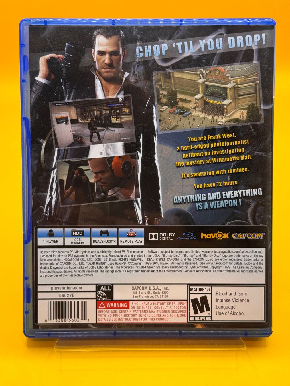 Sony Giochi: Deadrising PS4 Zombie Horror Actionspiel – Usato da Oberwil b. Zug venduto da silver2024 1