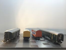 LILIPUT PERSONENWAGEN  GÜTERWAGEN H0