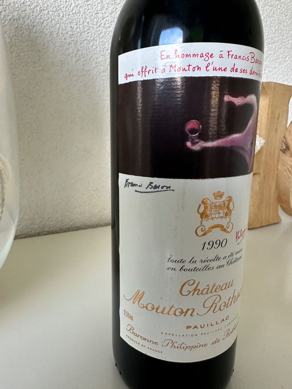 Mouton Rothschild Vino: Château Mouton Rothschild 1990 – Nuovo (secondo la descrizione) da Yens venduto da Rilou80 2
