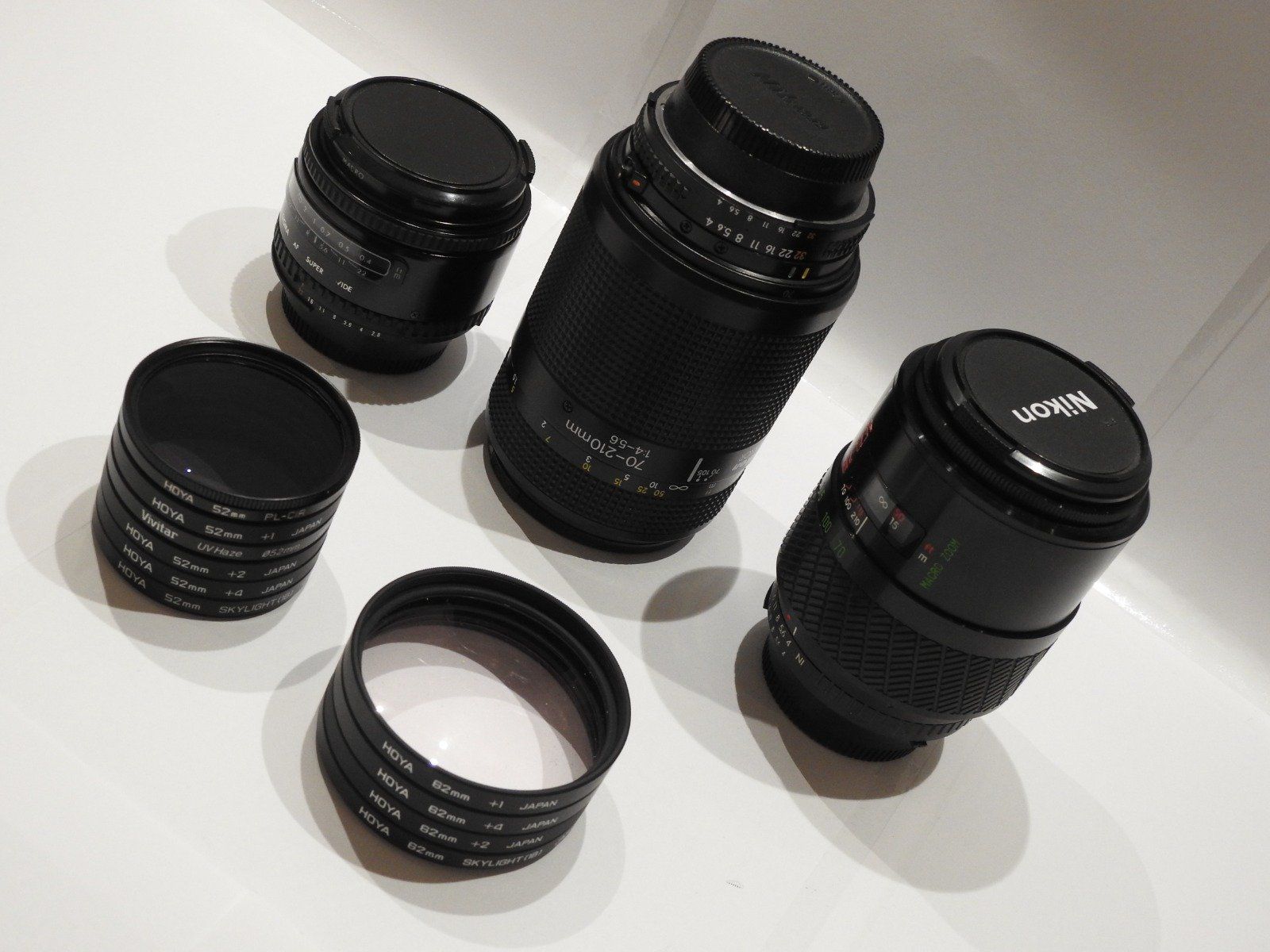 Nikon Obiettivi: 3 Nikon Objektive mit vielen Filtern – Usato da Linden venduto da GSX-S1000 1