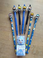 Stifte Set Astronauten Tiere Spitzer neu