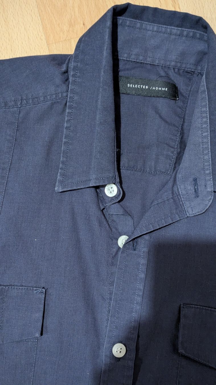 Selected Camicie: SELECTED/ HOMME Hemd blau – Usato da Morgarten venduto da rra_jvw7 3
