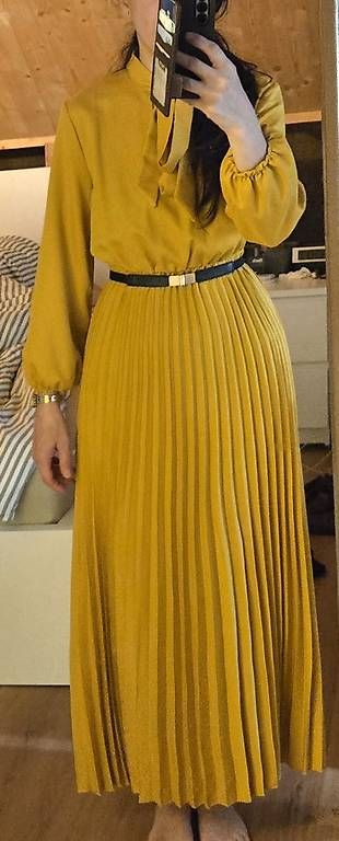 Vestiti: Kleid gr. 36 senfgelb – Usato da Zell ZH venduto da fil_zw9l 3
