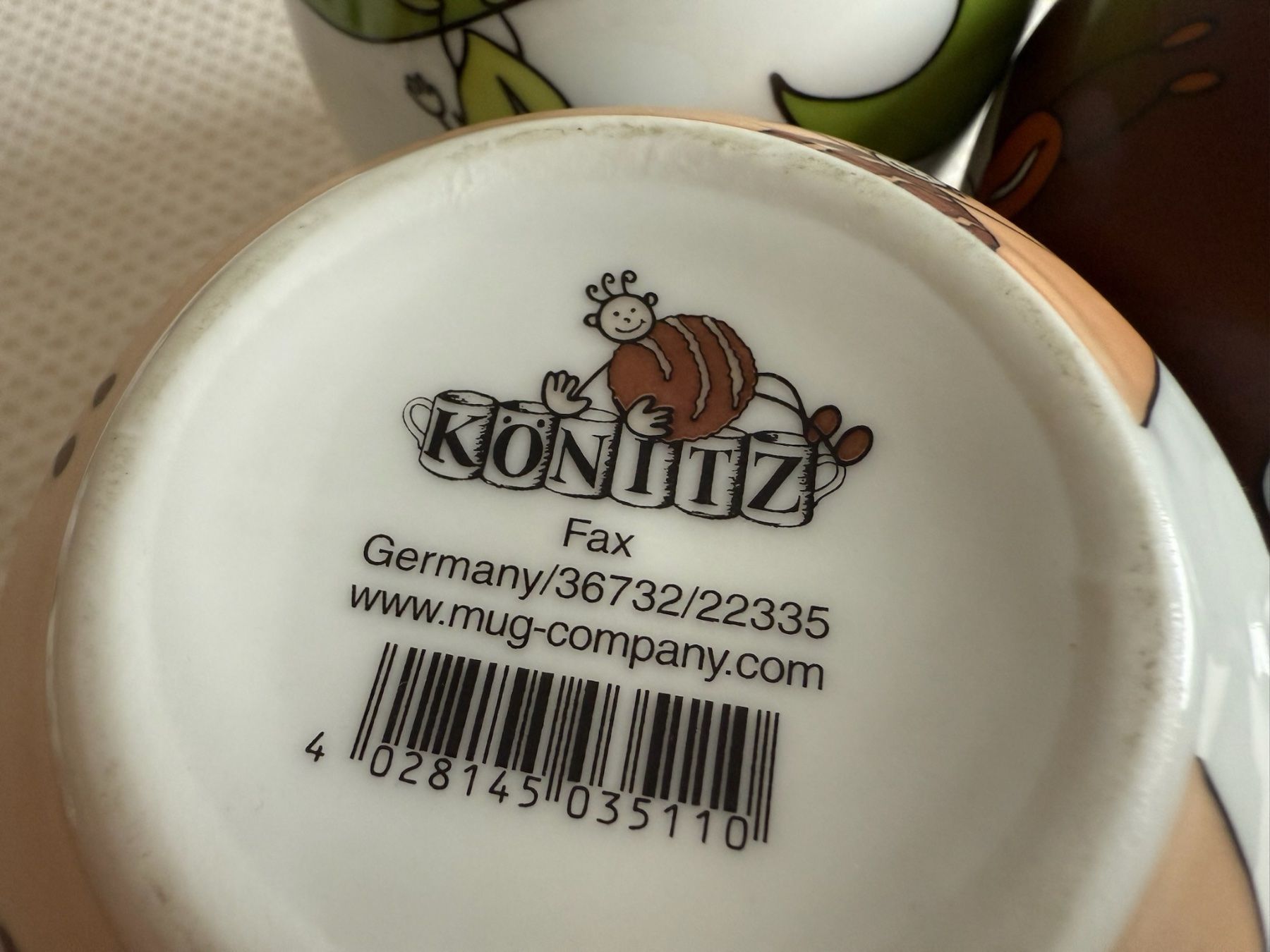 Tazze: Könitz - tasses - Mug – Usato da Sion venduto da accroshoes 4