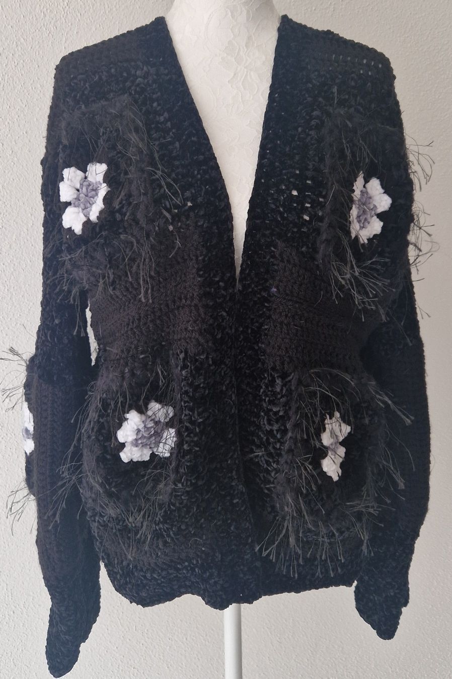 Giacche: VESTE HANDMADE EN CROCHET  – Nuovo e nell'imballaggio originale da Camorino venduto da JPHANDMADE1 5