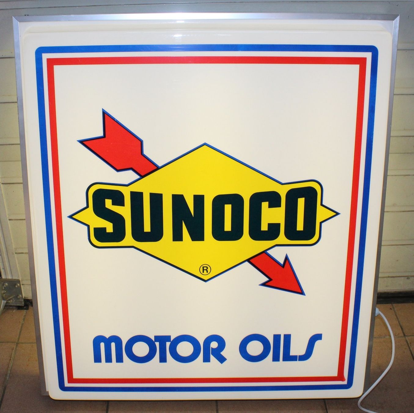 Ecriteaux: SUNOCO Leuchtreklame Schweiz – D'occasion à Lüchingen par Aw67 1