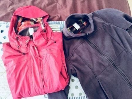 Veste Queshua +polaire t.36/38