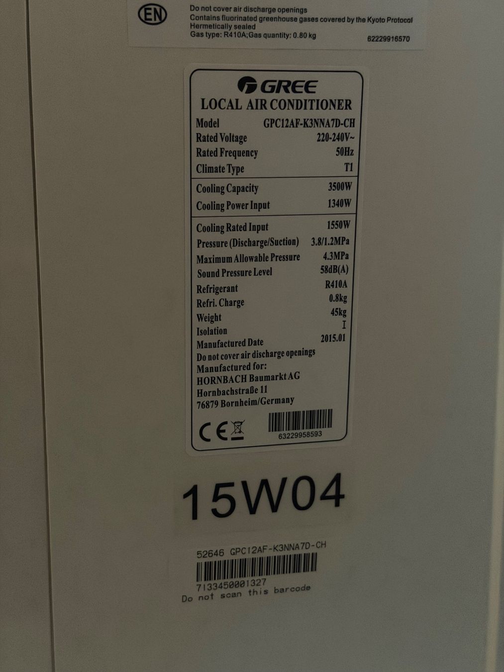 Condizionatori: GREE Klimaanlage – Usato da Root venduto da SWI6037 2