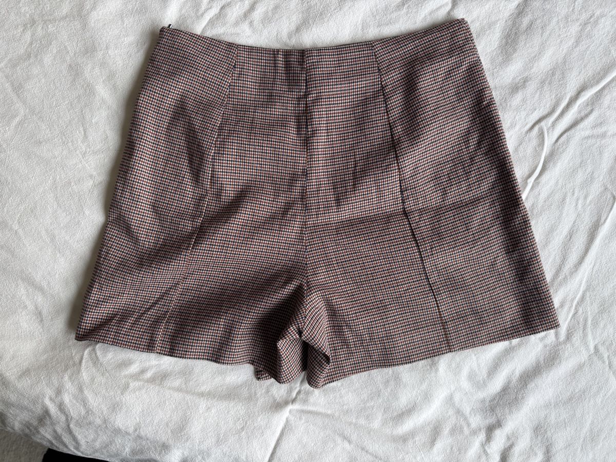Röcke: Houndstooth High-Waisted Skort – Gebraucht aus Effretikon von expiredrice 1