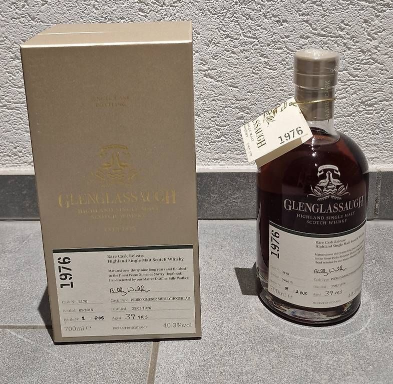 Glenglassaugh Bevande alcoliche: Glenglassaugh 1976 - Rare Cask Release - Batch 2 – Nuovo e nell'imballaggio originale da Nussbaumen AG venduto da scrafafa