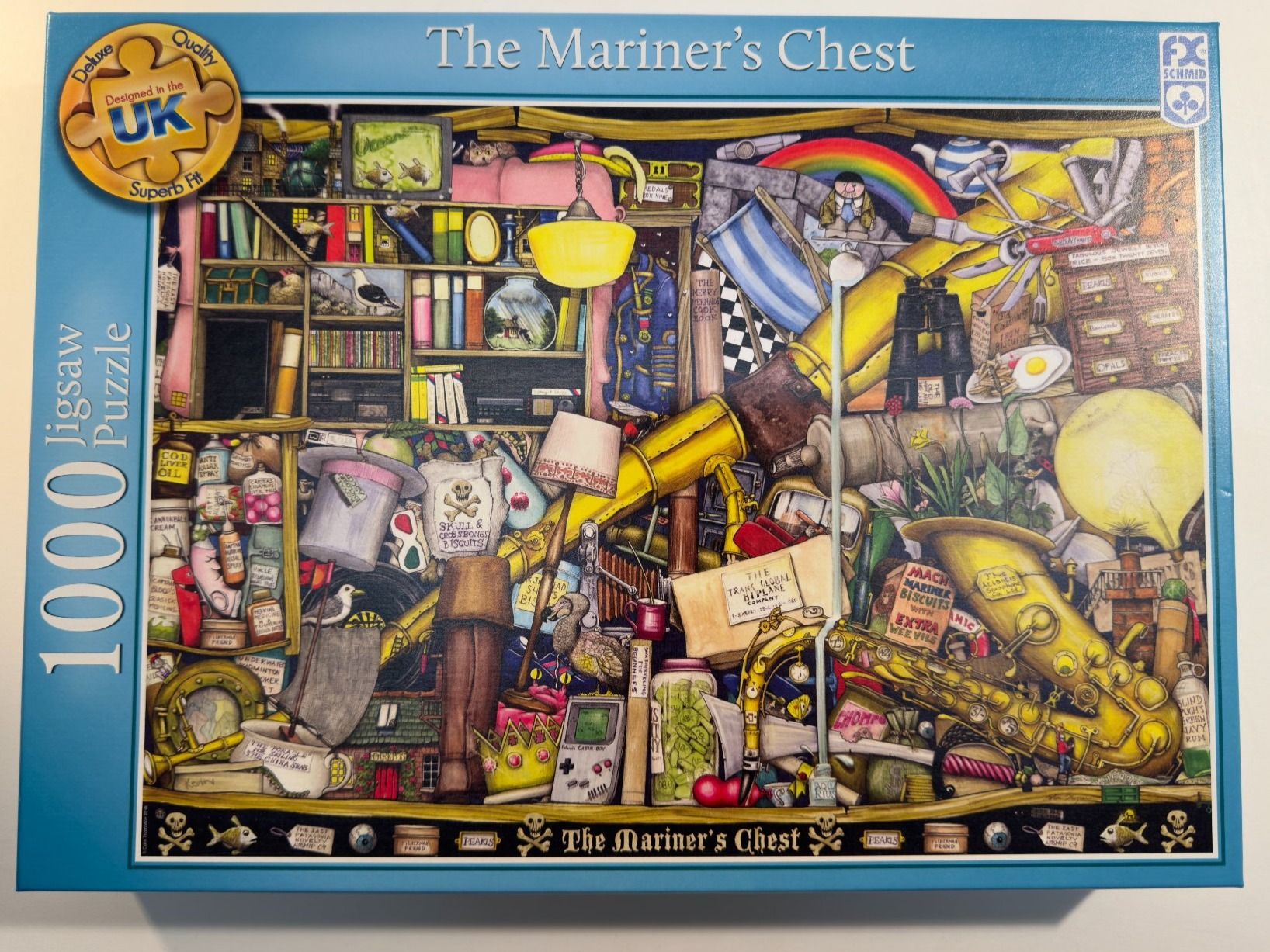Puzzle: Jigsaw Puzzle The Mariners Chest 1000Teile – Usato da Dürnten venduto da RaschaKatz