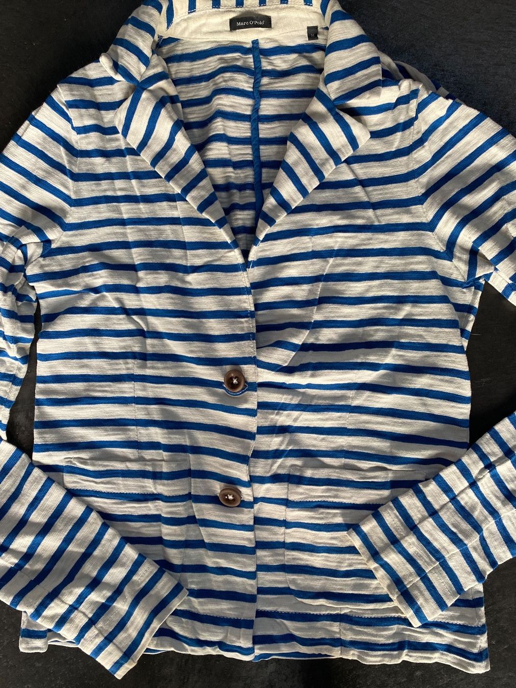 Marc O'Polo Giacche: Coole Streifenjacke Baumwolle Marcopolo – Nuovo (secondo la descrizione) da Chur venduto da simhofstr 3
