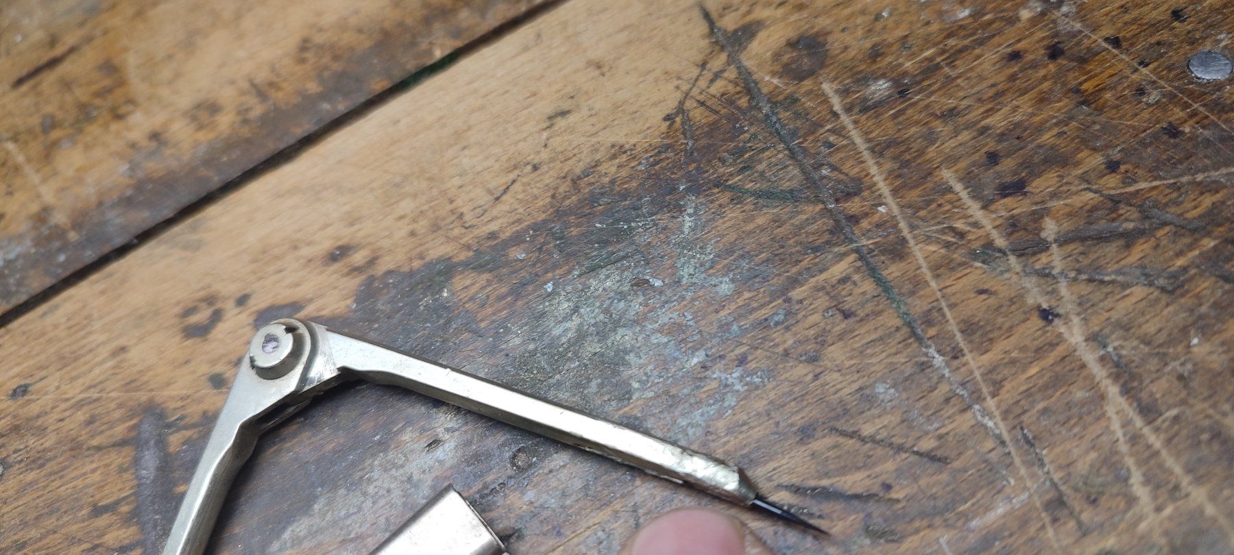 Zirkel: Wunderschöner alter Präzisions Zirkel – Gebraucht aus Gelterkinden von MYSTOREFORYOU4460 6