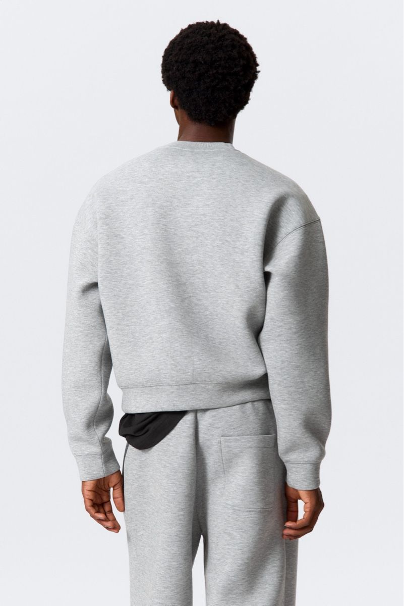 Weekday Maglioni & Felpe: WEEKDAY SIMON SCUBA SWEATSHIRT – Nuovo e nell'imballaggio originale da Cheseaux-Noréaz venduto da Madix1398 3