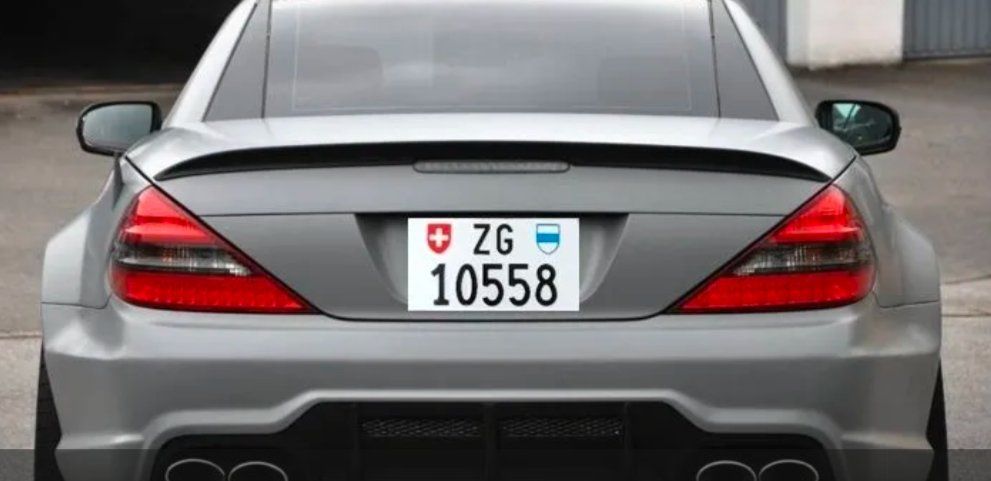 Schilder: Kennzeichen ZG10558 – Gebraucht aus Rotkreuz von Smith2000