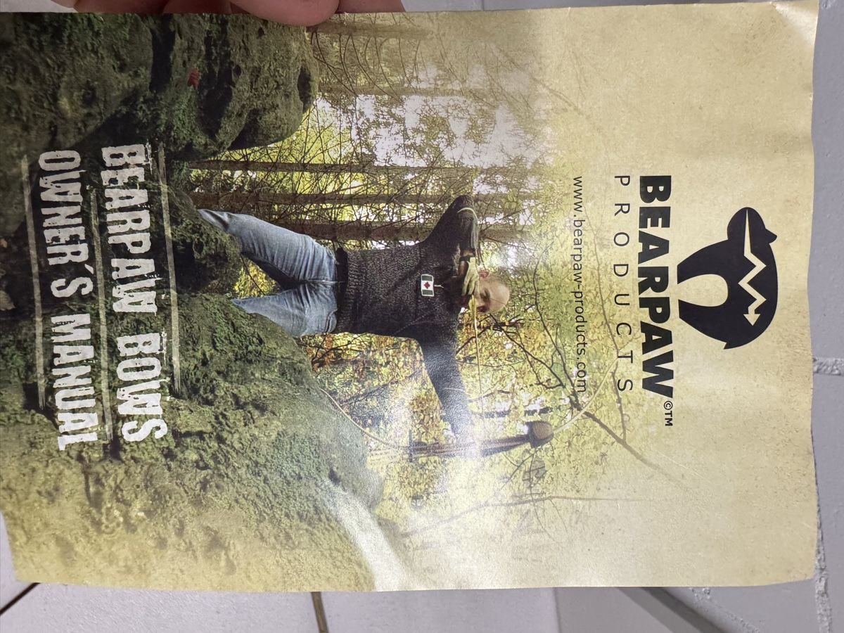 Tiro con l'arco: Bearpaw 25 Pfund Langbogen – Usato da Winterthur venduto da mau_l65p 2