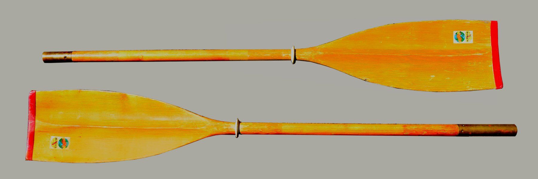 Gommoni, kayak & canoe: 5 Holzdoppelpaddel – Usato da Buelach venduto da Pingpong1 1