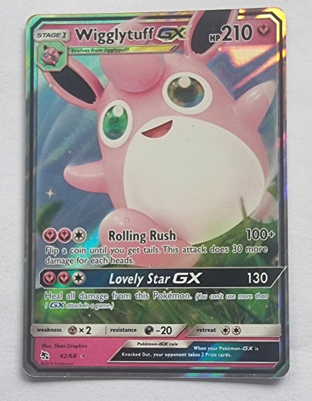 Pokémon Sammelbilder & Trading cards: Wigglytuff GX – Gebraucht aus Bellinzona von
