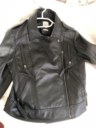 Titel: Karl Marc John Echte Lederjacke Bikerjacke Damen Gr. 