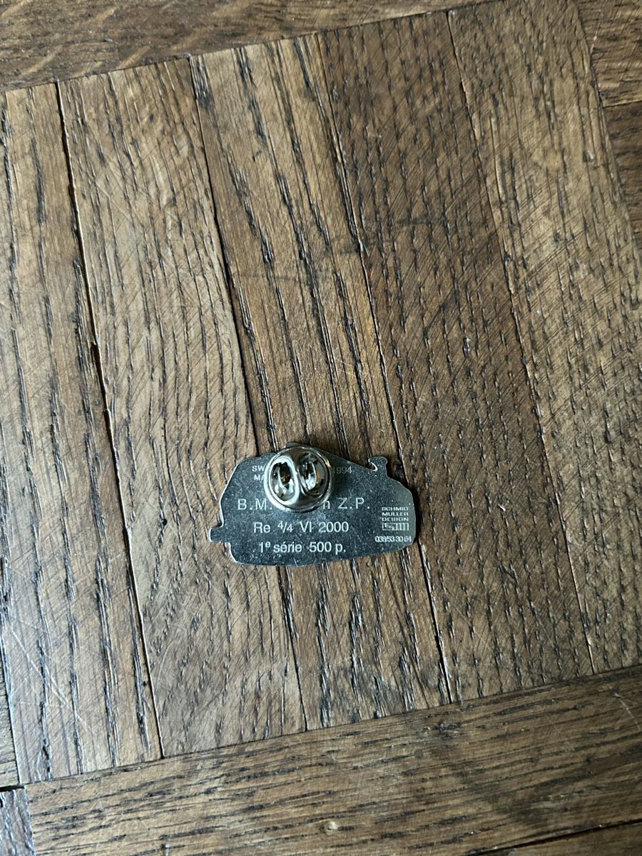 Placchette & Badge: Pin Zug, Anstecker  – Usato da Gurzelen venduto da Moschtli 1