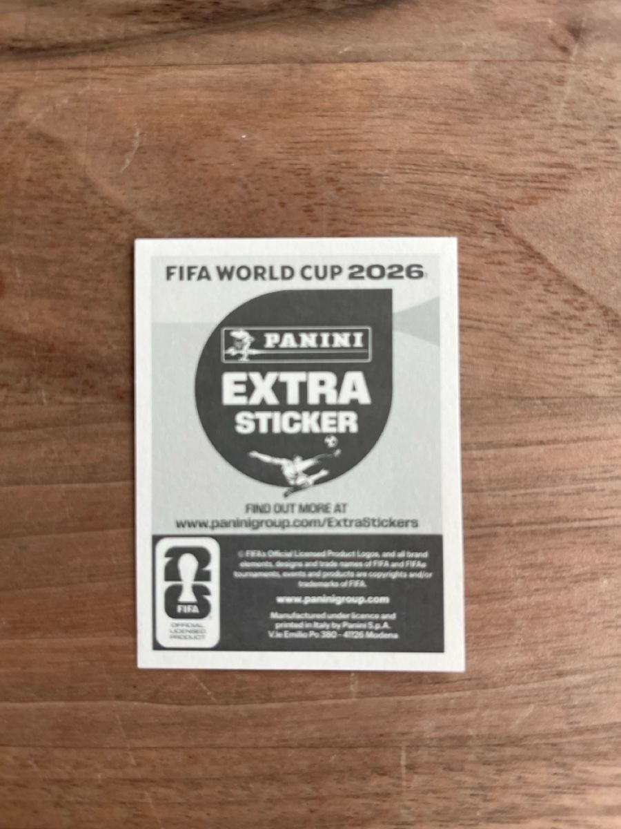 Panini Cartes à collectionner: Panini Extra Sticker Achraf Hakimi – Neuf (Voir description) à Magden par Jackevaro 1