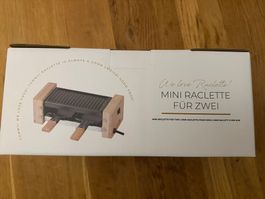 Mini Raclette für 2 Personen – neu / unbenutzt