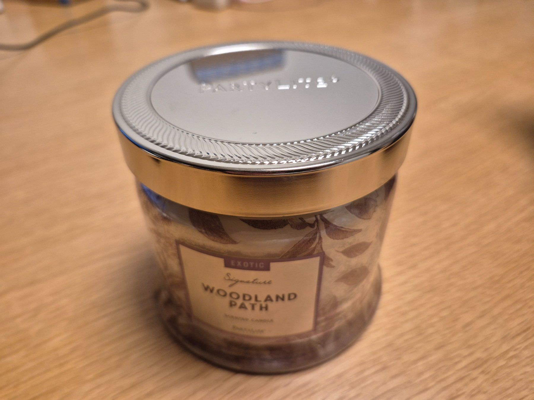 Partylite Candele: Partylite Dreidocht Duftwachsglas Waldluft – Nuovo (secondo la descrizione) da Buttikon SZ venduto da sefa02
