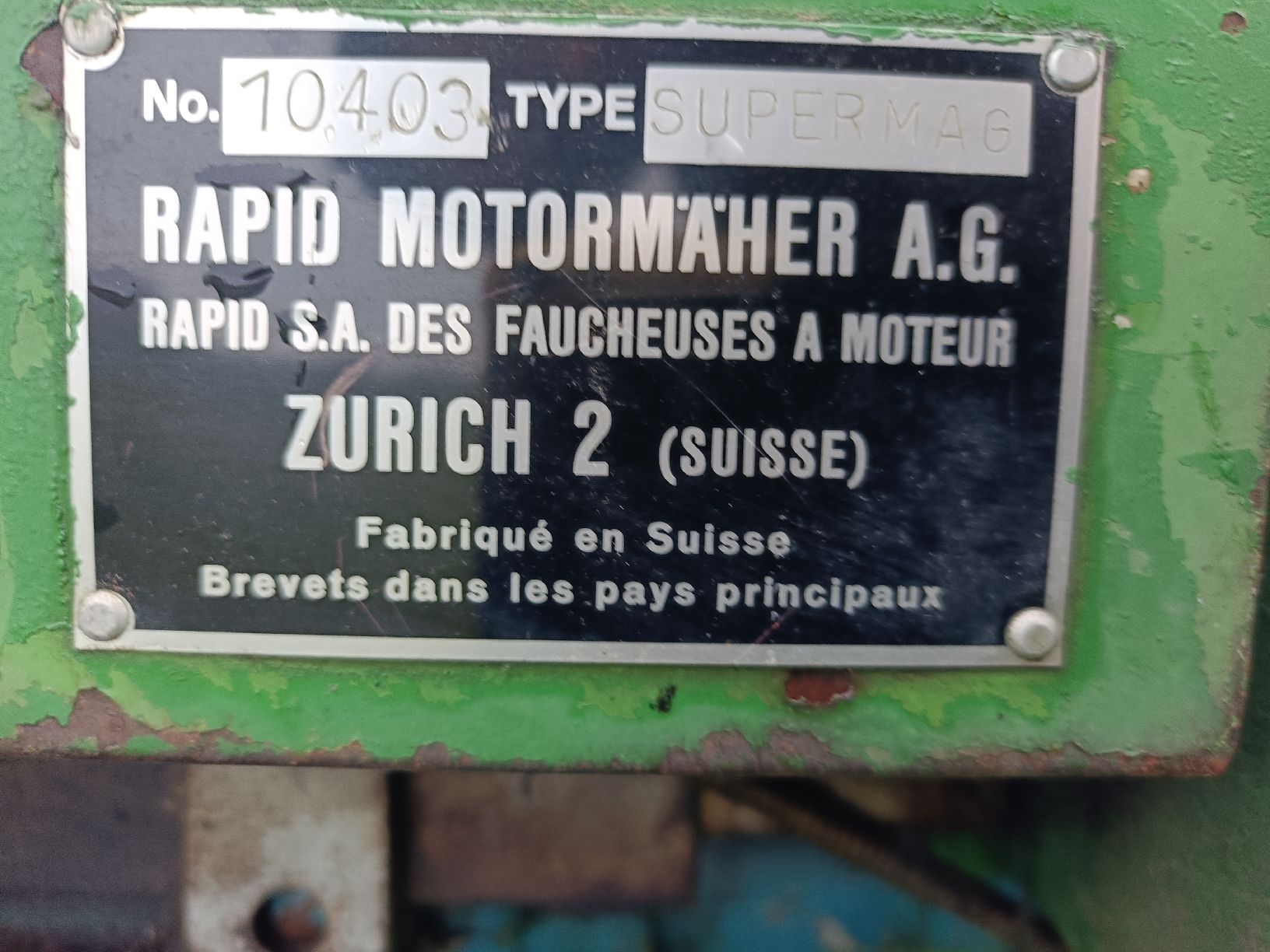 Rapid Tutte le macchine: Rapid S Super – Usato da Rehetobel venduto da pet_7zj5 4