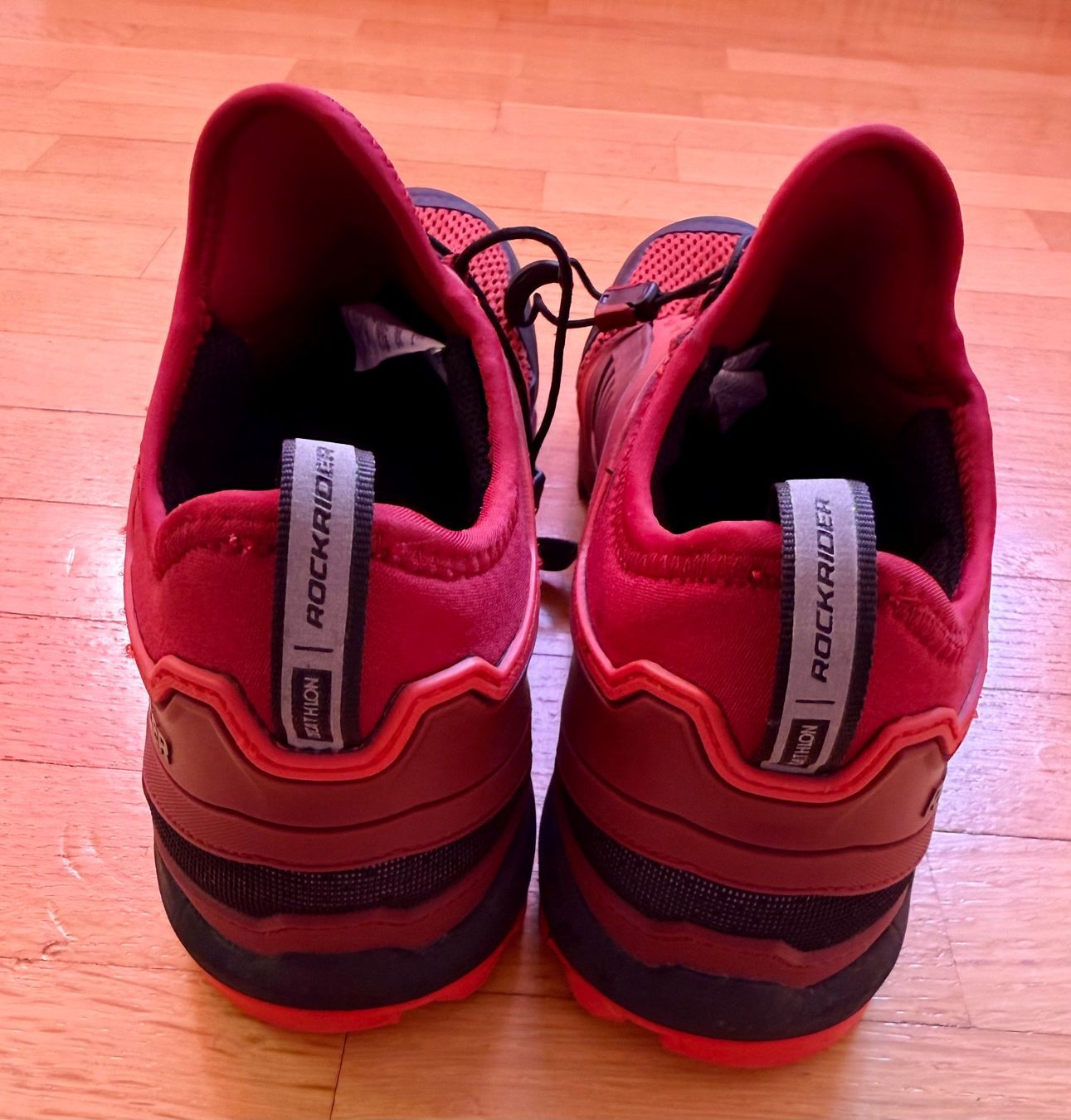 Herrenschuhe: Fahrrad Schuhe Rockrider Rot – Gebraucht aus Dübendorf von Platino1 2