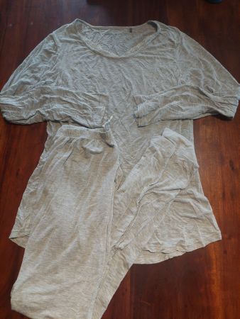 Comazo Pyjama / Schlafanzug Grau Grösse 36 / 38