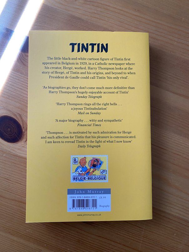 Bücher: Tintin, Hergé & His Creation – Neu (gemäss Beschreibung) aus Prangins von Timband 1
