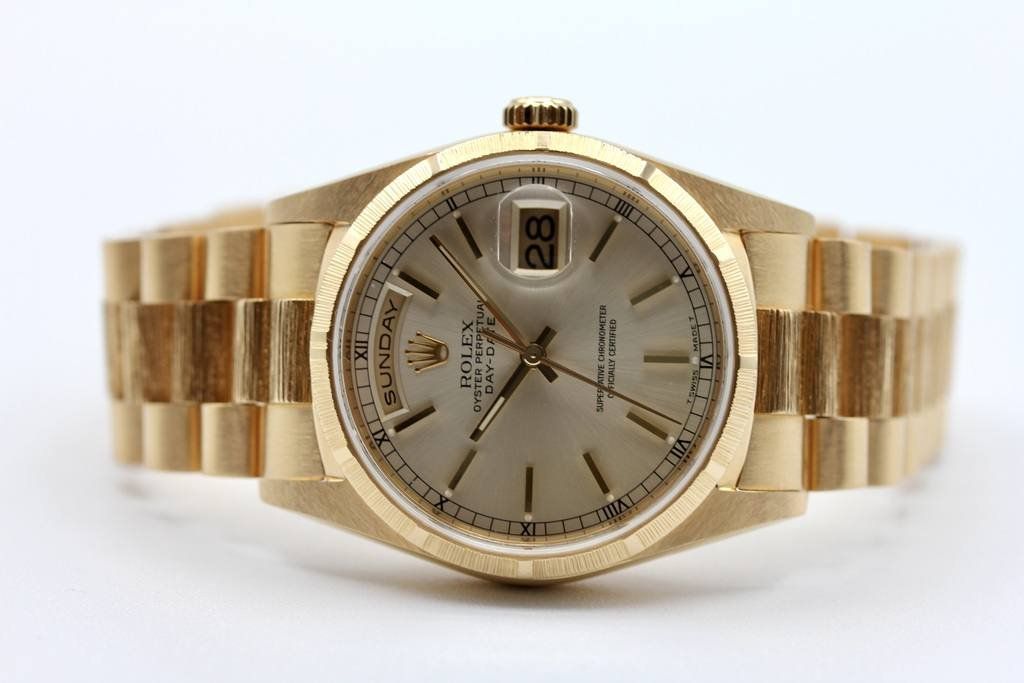 Rolex Orologi: Rolex Day-Date Ref. 18248 Bark aus 1995 – Usato da Basel venduto da suchanopt 4