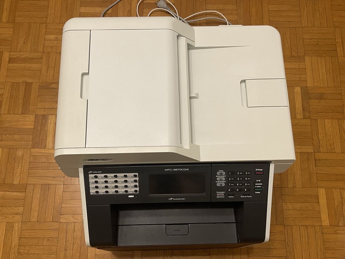 Brother Stampanti: Brother MFC-9970CDW Farblaser Multifunktionsdrucker + Toner – Usato da Zürich venduto da hus_qz9f 7