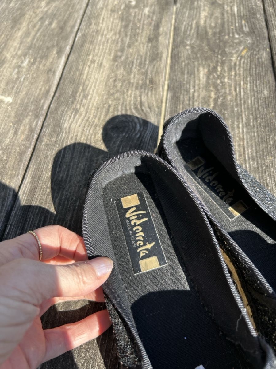 Scarpe da donna: Schicke Espadrilles Vidorreta, schwarz, Gr.38 – Usato da Kirchdorf BE venduto da Stella130 2