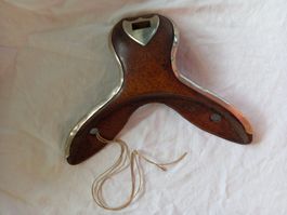 Plaque de cuillère de l'armée suisse pour selle d'équitation