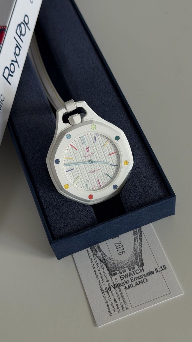 Swatch Orologi: Audemars Piguet x Swatch watch – Nuovo e nell'imballaggio originale da Paradiso venduto da viorea 1
